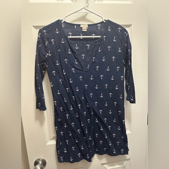 J.Crew Anchor Coverup Tunic - Picture 1 of 2